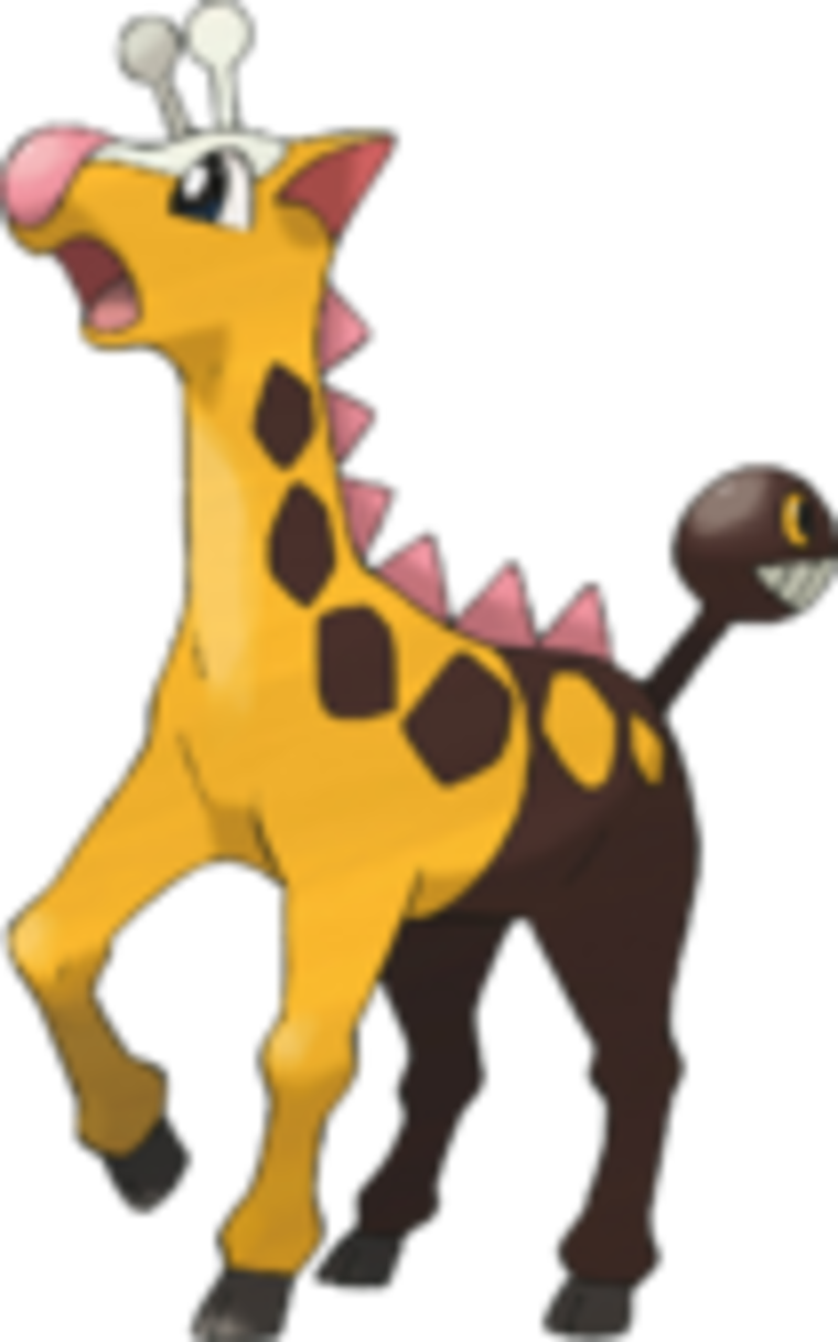 Girafarig Pokemon PNG
