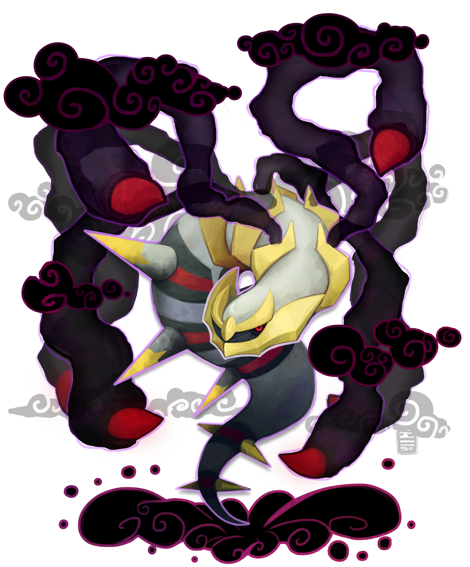 Giratina Pokemon PNG Isolated HD Pictures