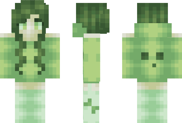 Girl Minecraft Skins PNG Free Download