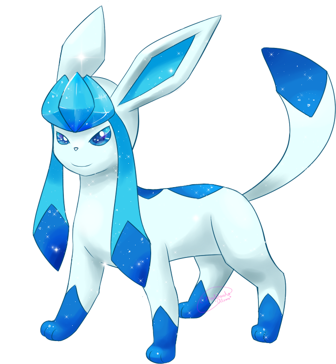 Glaceon Pokemon Download PNG Isolated Image