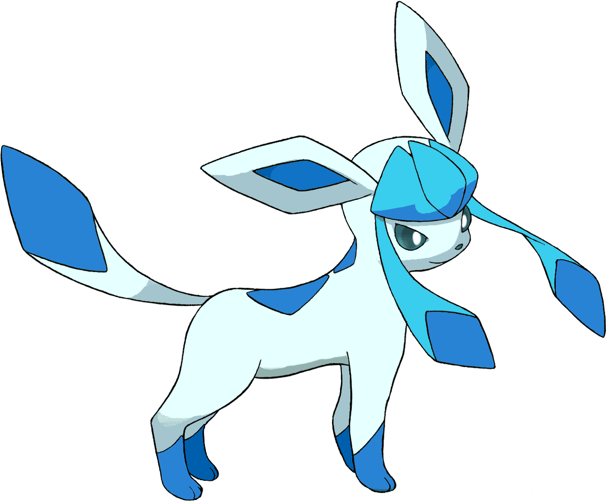 Glaceon Pokemon PNG Clipart
