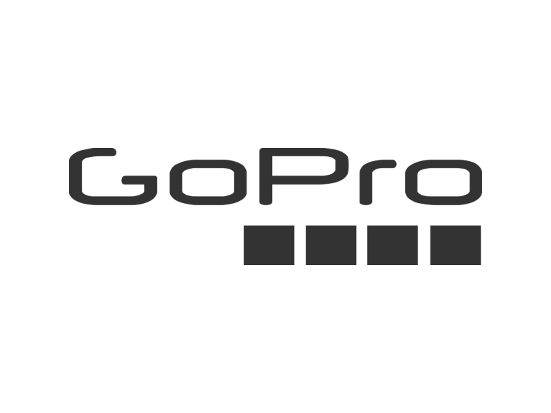 GoPro Logo PNG Isolated Clipart
