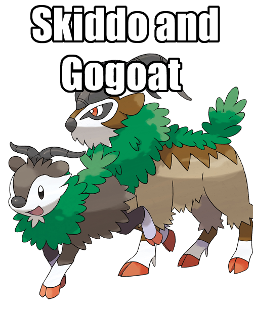 Gogoat Pokemon PNG Background Image