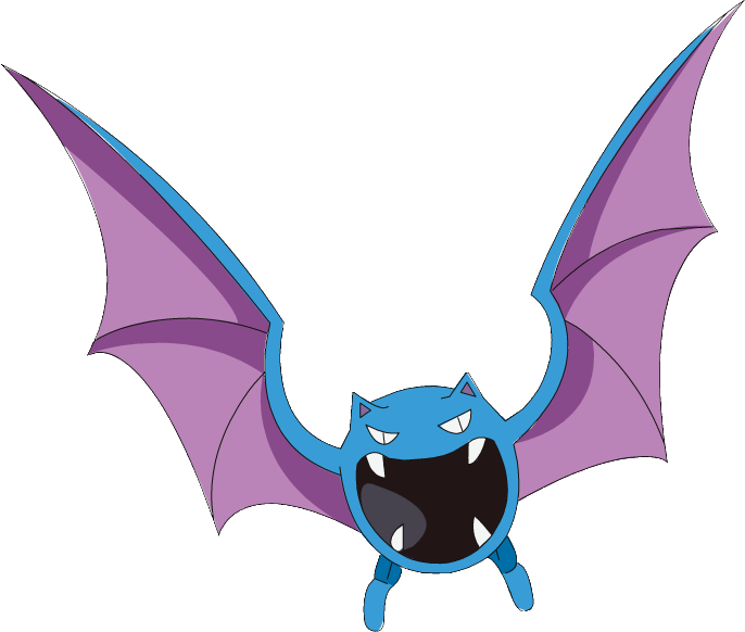 Golbat Pokemon PNG Isolated Picture