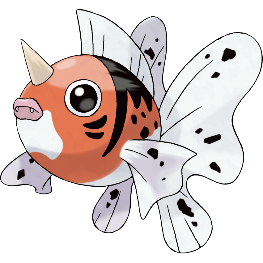 Goldeen Pokemon PNG Isolated File