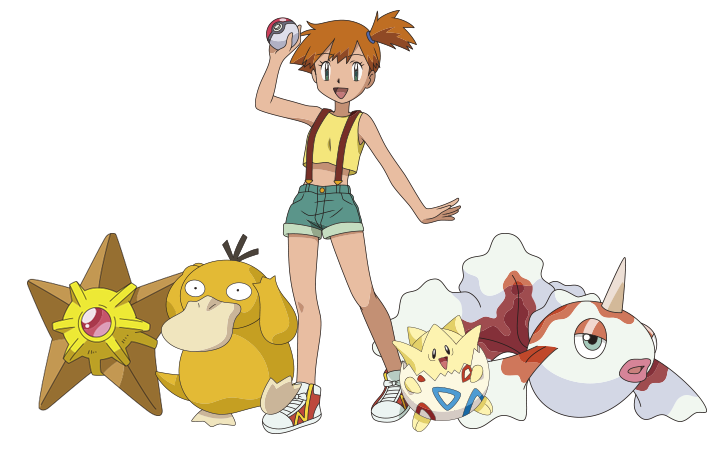 Goldeen Pokemon PNG Isolated Picture