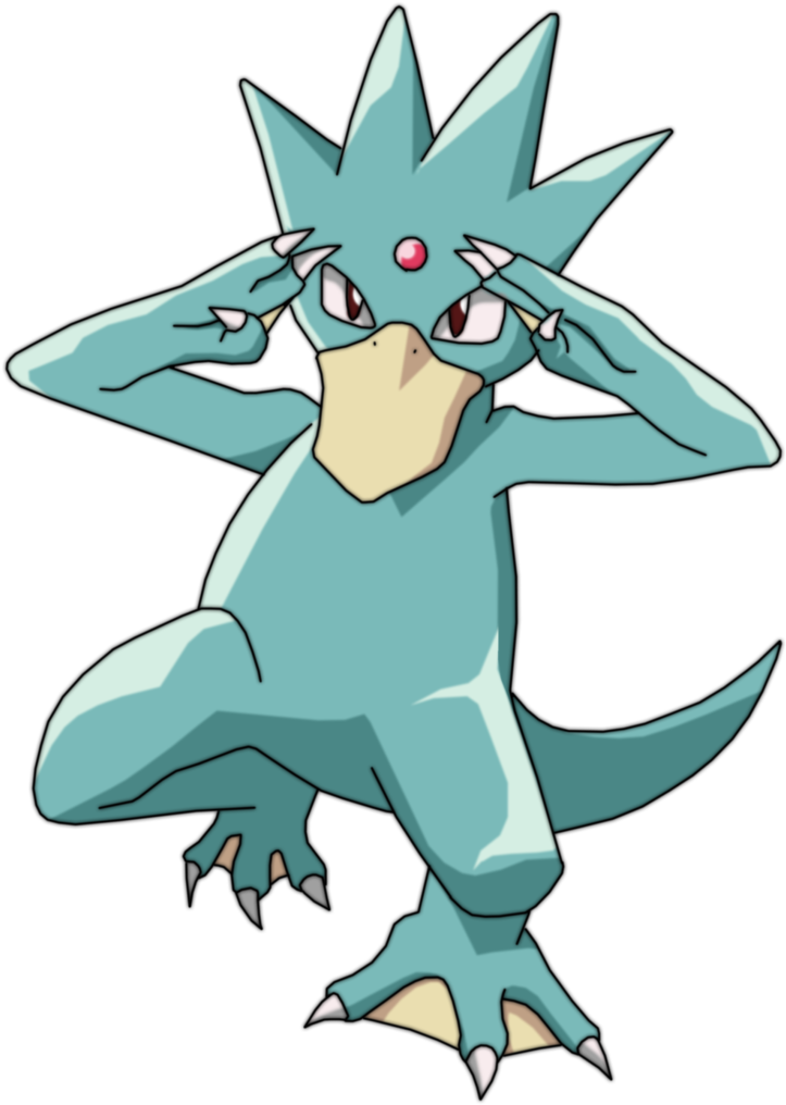 Golduck Pokemon PNG Isolated File