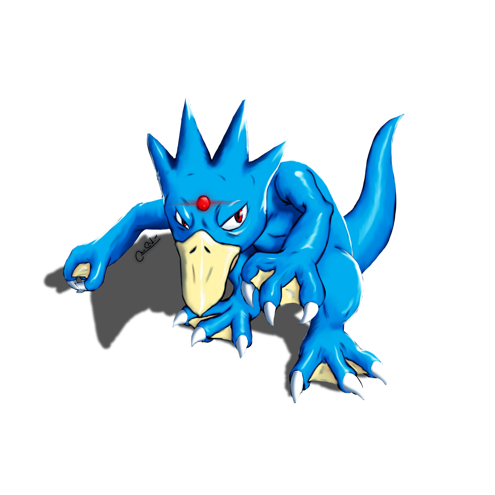 Golduck Pokemon PNG Picture