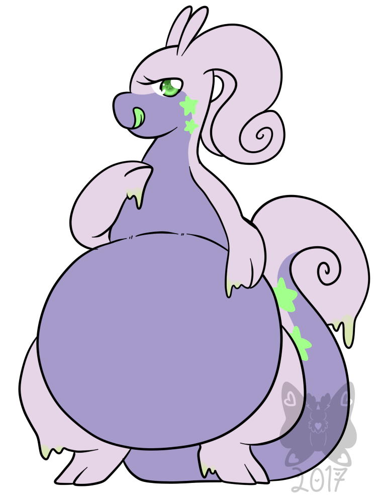 Goodra Pokemon PNG Isolated Clipart