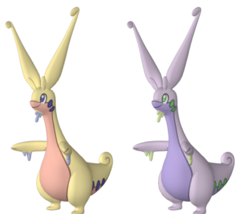 Goodra Pokemon PNG Isolated File
