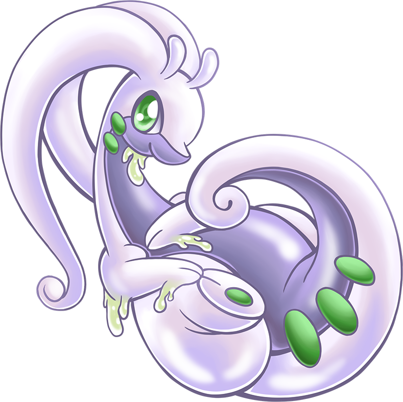 Goodra Pokemon PNG Isolated Pic
