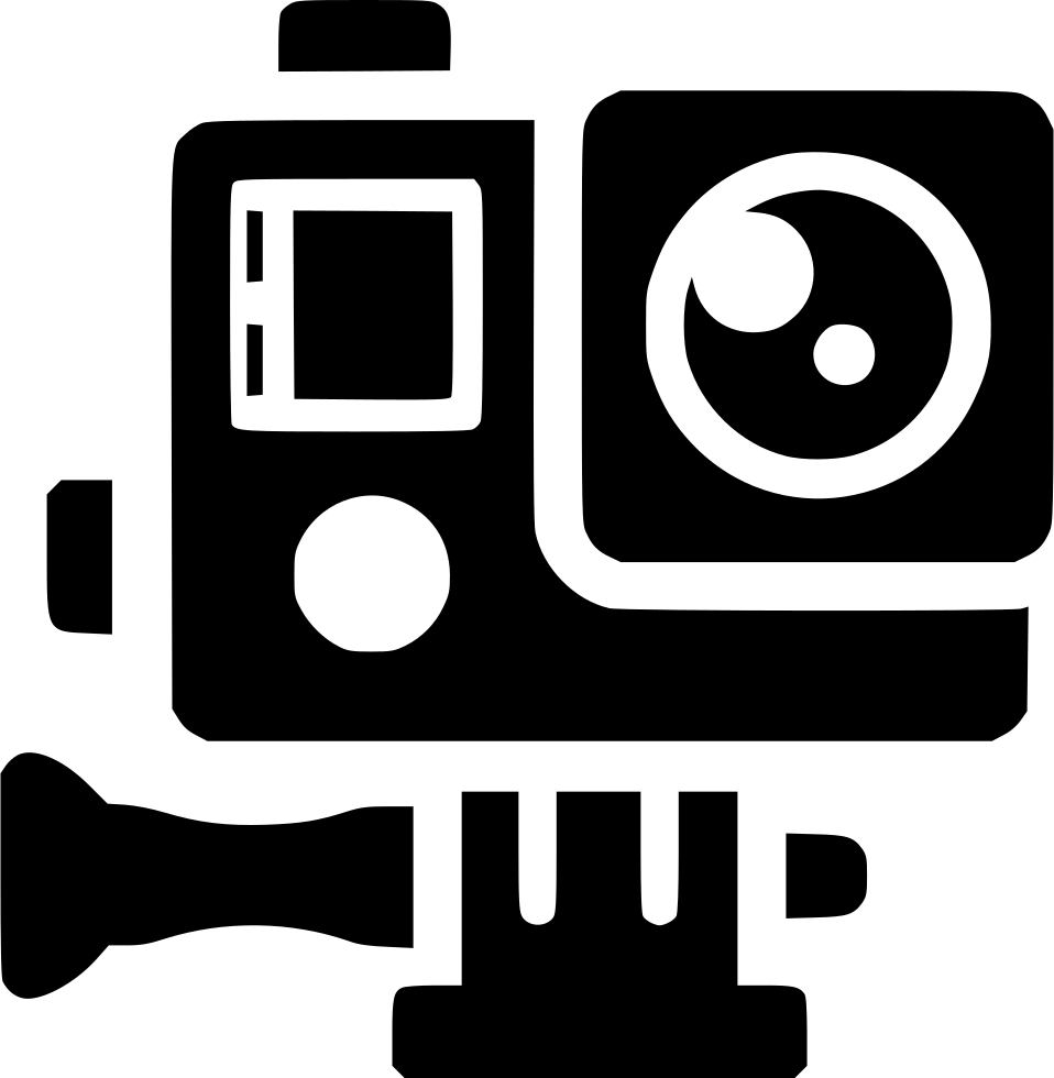 Gopro Camera PNG Isolated File