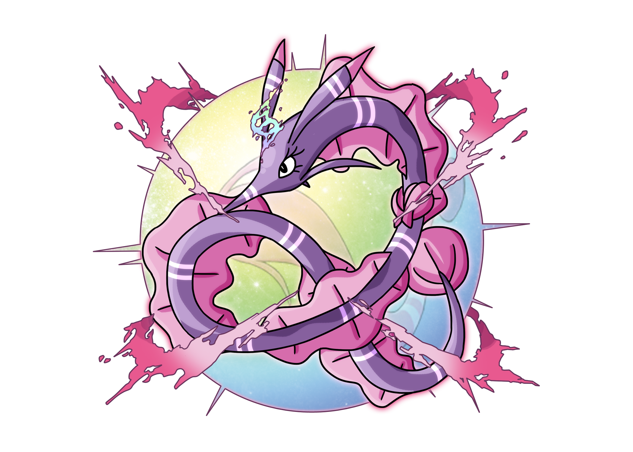 Gorebyss Pokemon PNG Isolated File