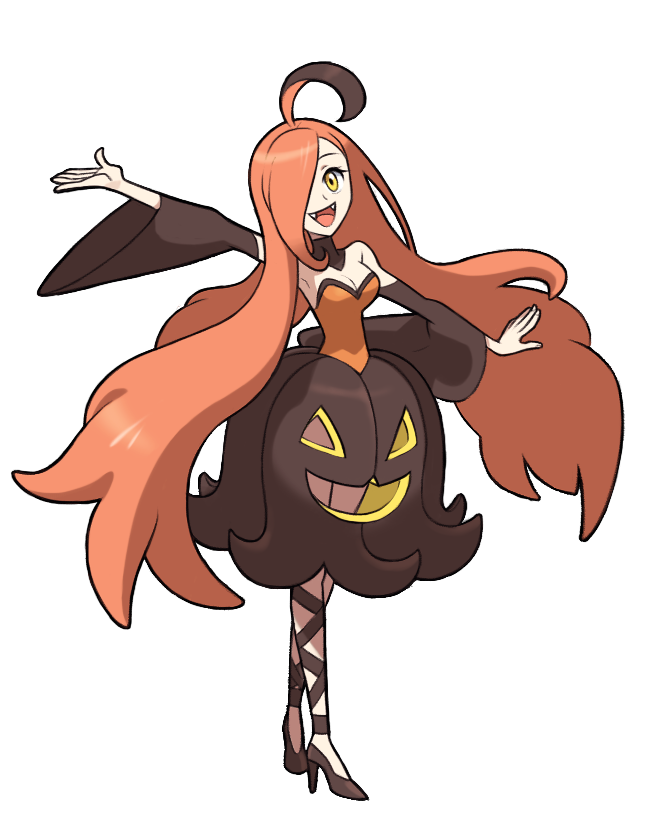Gourgeist Pokemon PNG Isolated Picture