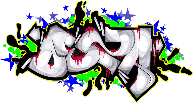 Graffiti Art PNG Isolated Pic