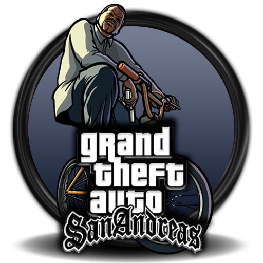 Grand Theft Auto San Andreas Logo PNG HD Isolated