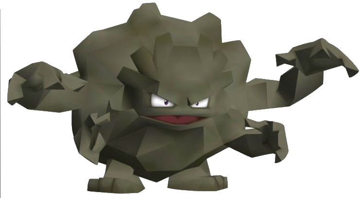 Graveler Pokemon PNG Isolated Picture