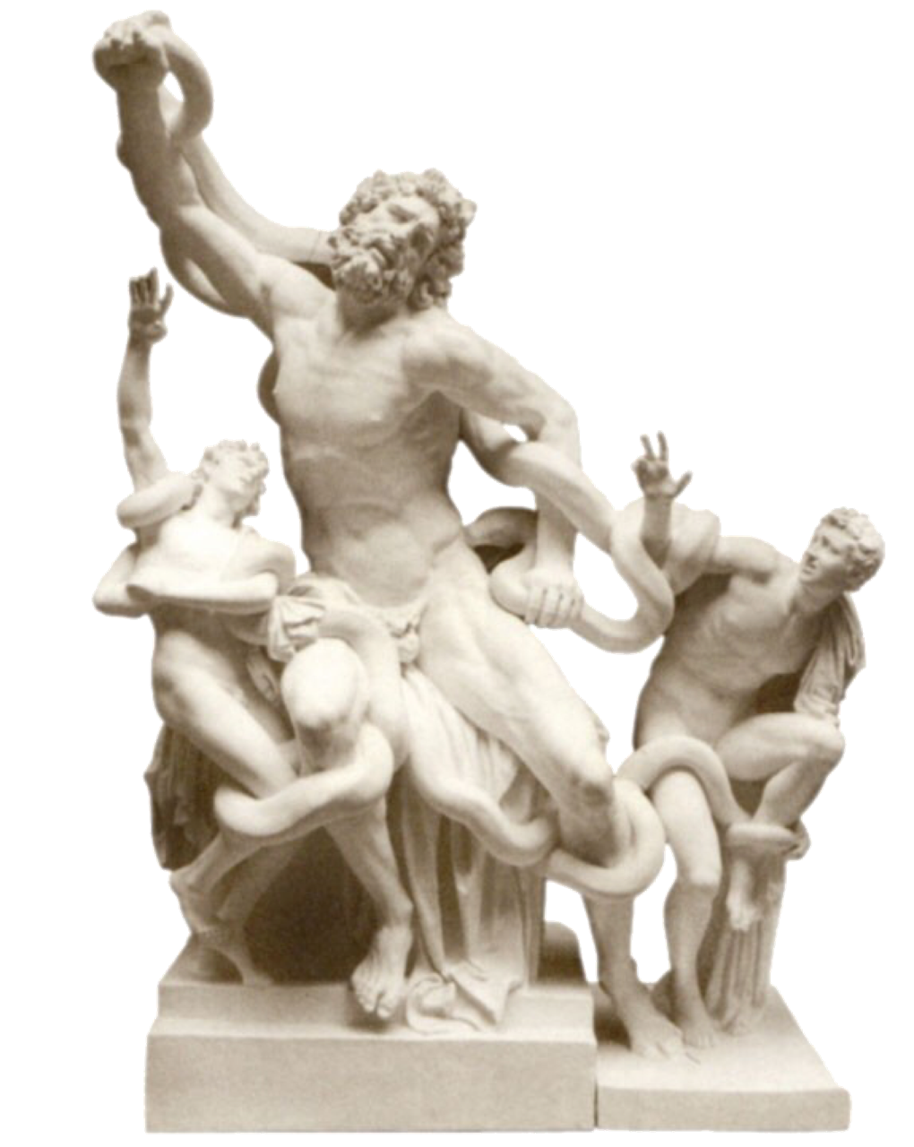 Greek Sculpture Art PNG File