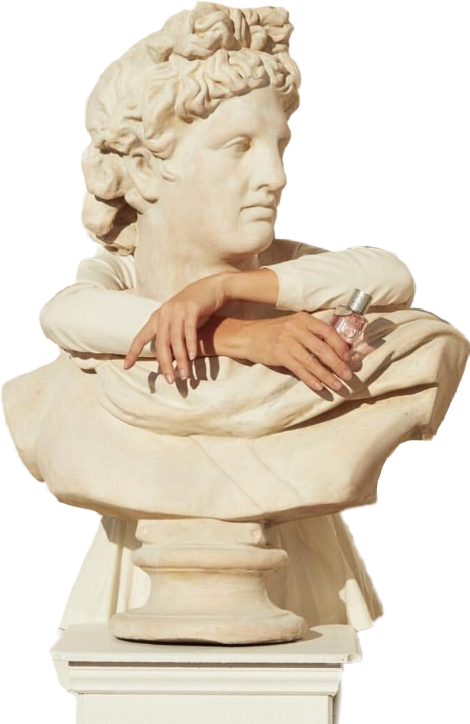 Greek Sculpture Art PNG Isolated Image