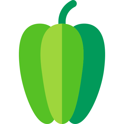 Green Pepper PNG HD Isolated