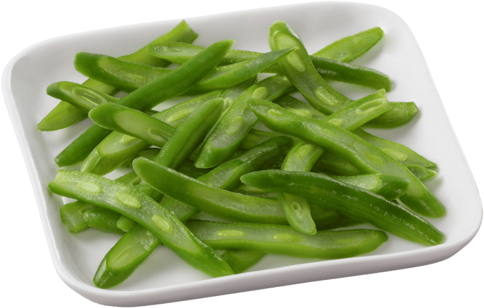 Green bean PNG Isolated File