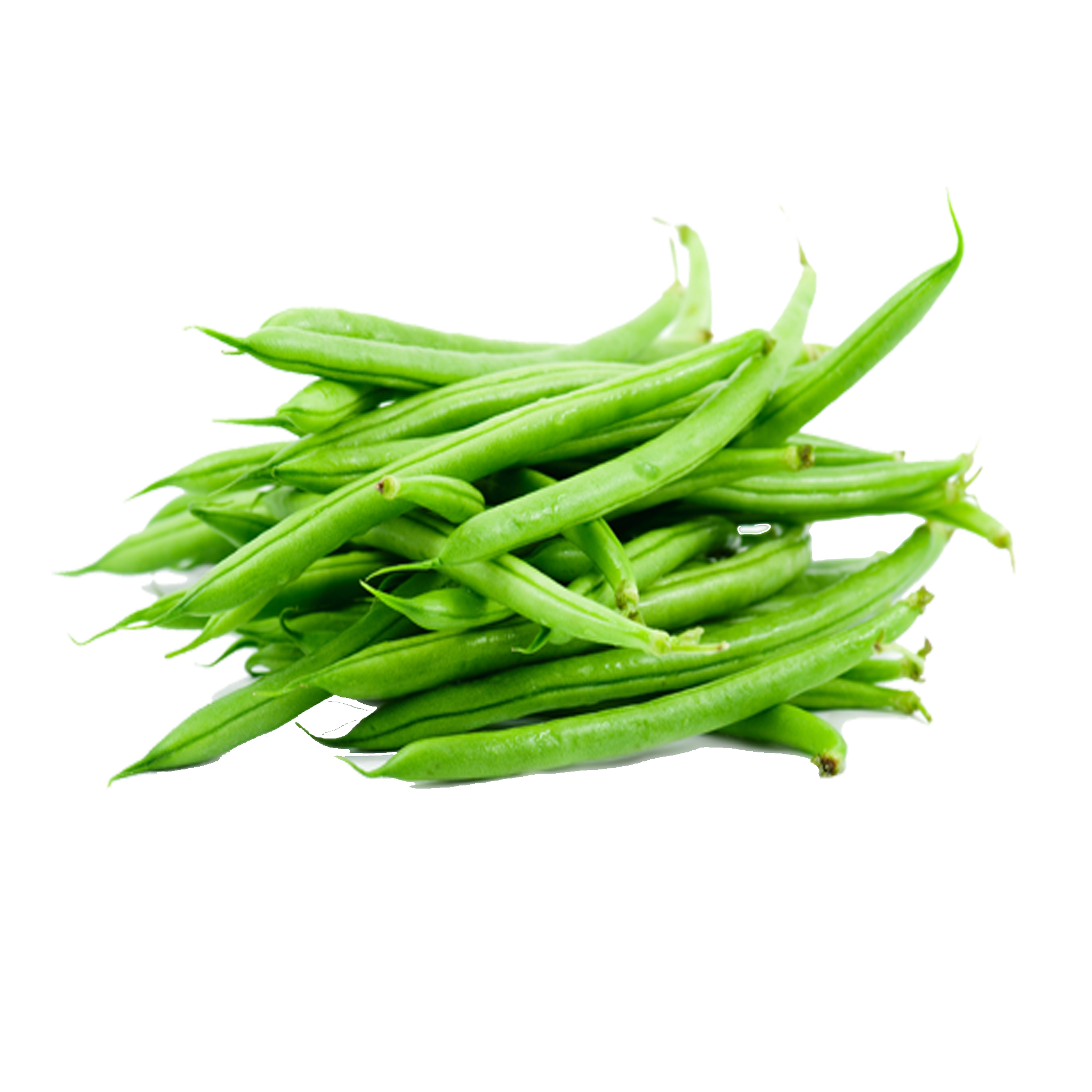 Green bean PNG Isolated Photo
