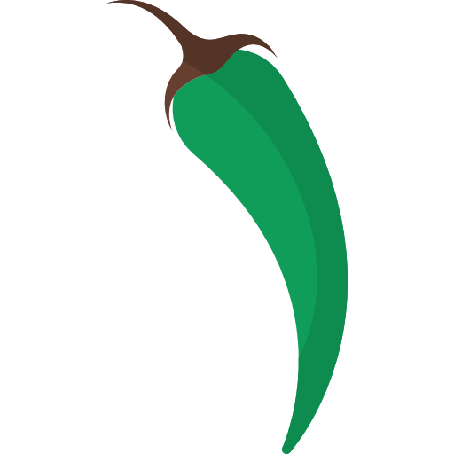 Green chili PNG Isolated HD
