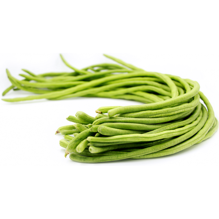 Green long beans PNG Isolated File