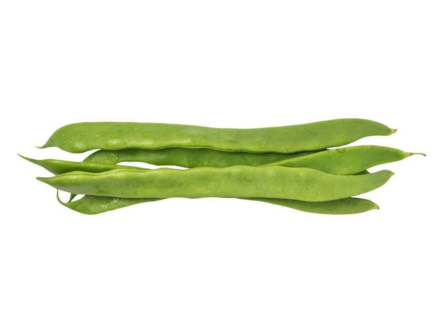 Green long beans PNG Isolated Image