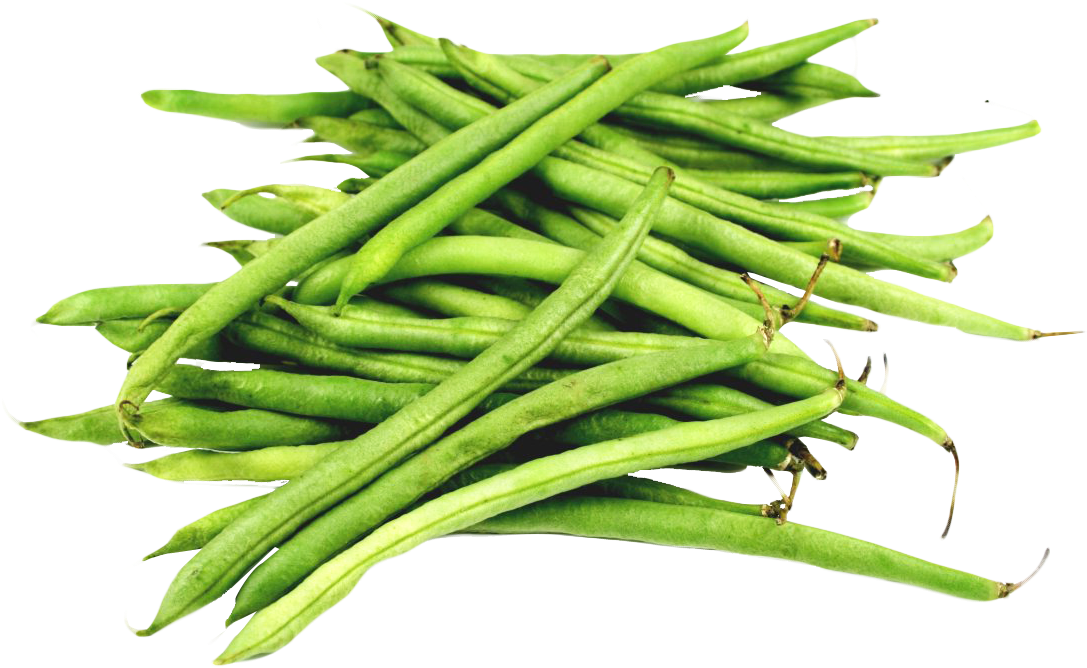 Green long beans PNG Isolated Pic