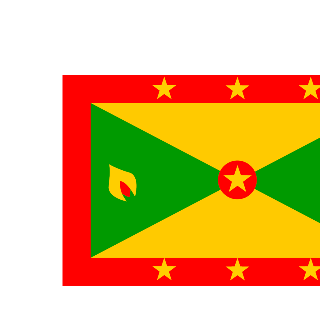 Grenada Flag PNG Isolated Image