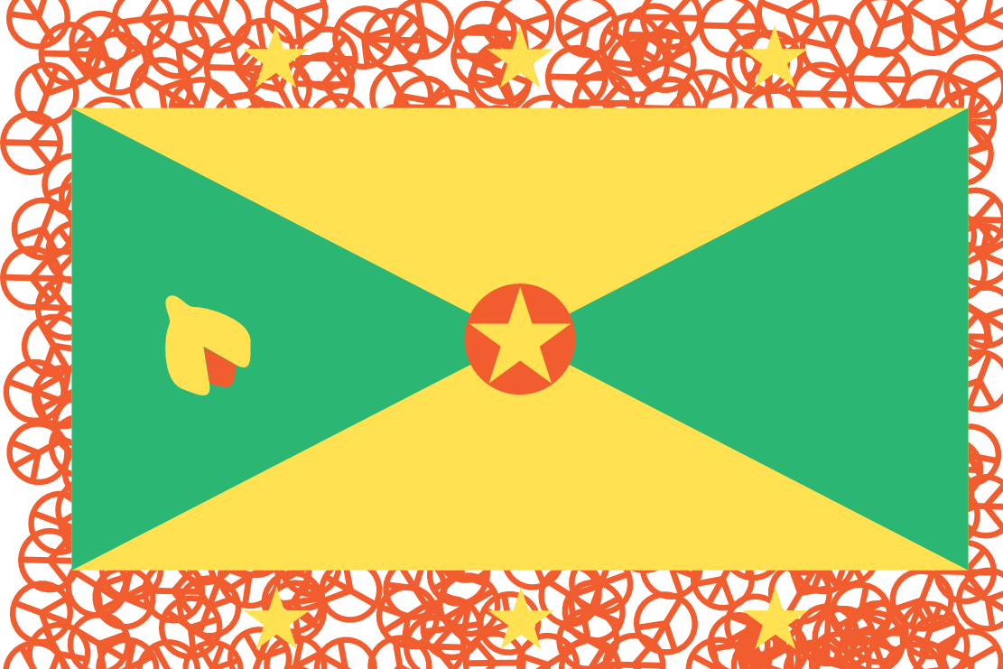 Grenada Flag PNG Transparent