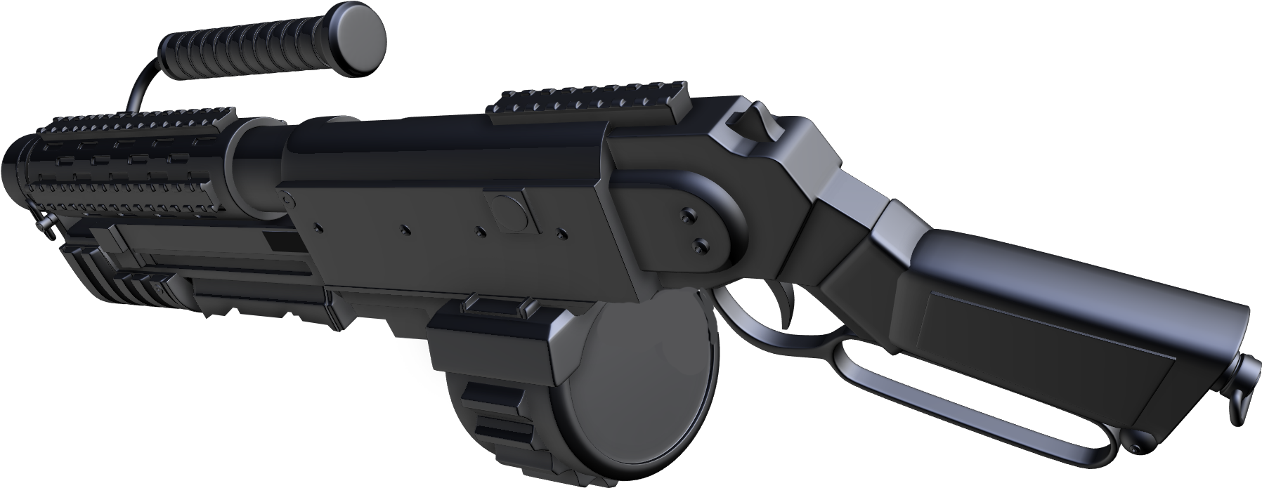 Grenade Launcher PNG Isolated Transparent HD Photo