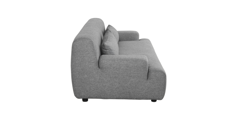 Grey Fabric Sofa PNG Image