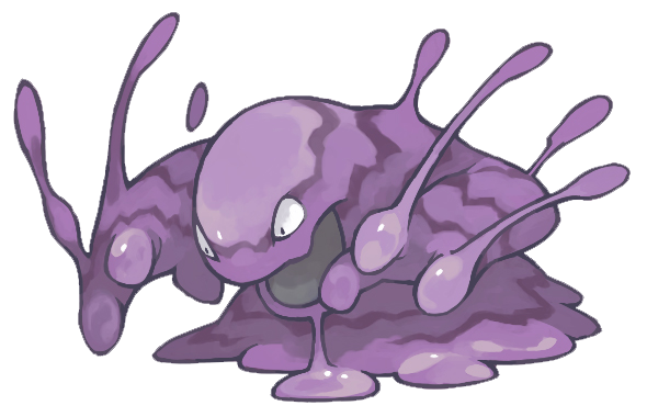Grimer Pokemon PNG Isolated HD