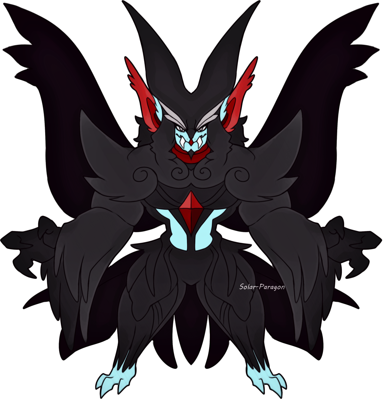 Grimmsnarl Pokemon PNG Isolated Transparent
