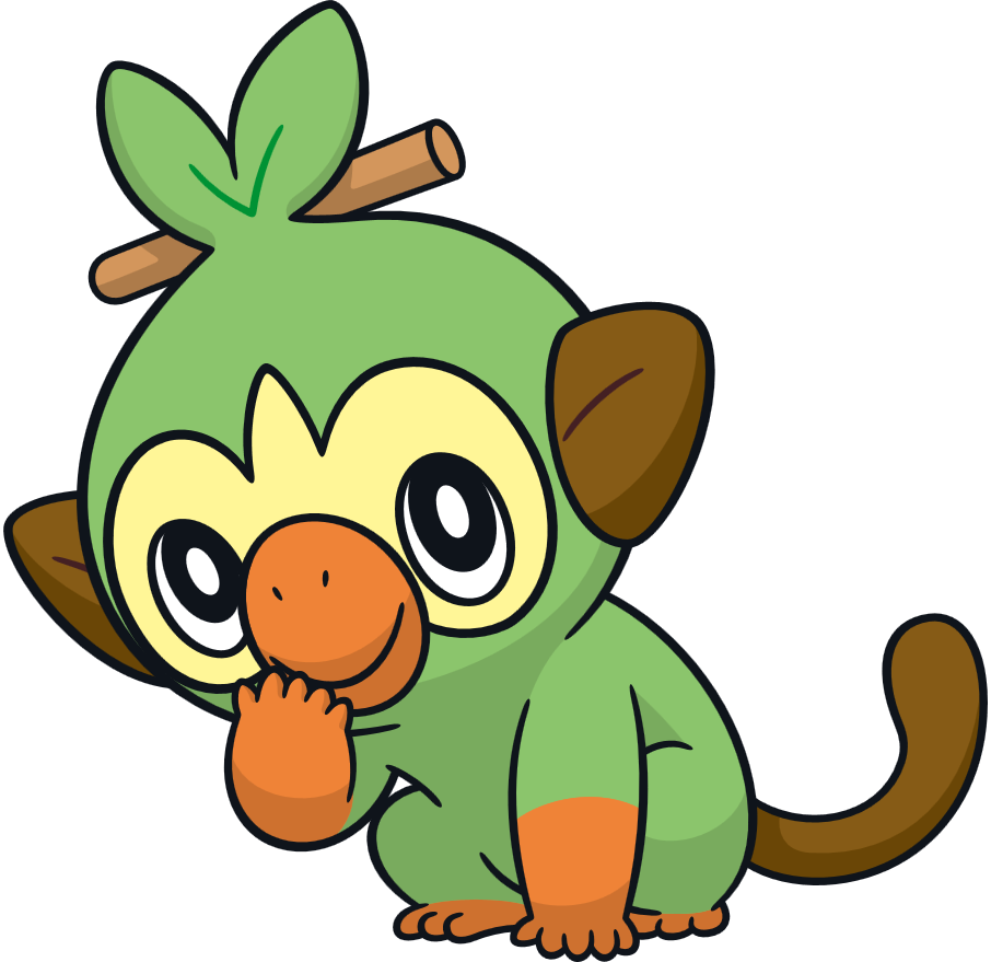 Grookey Pokemon PNG Isolated HD Pictures