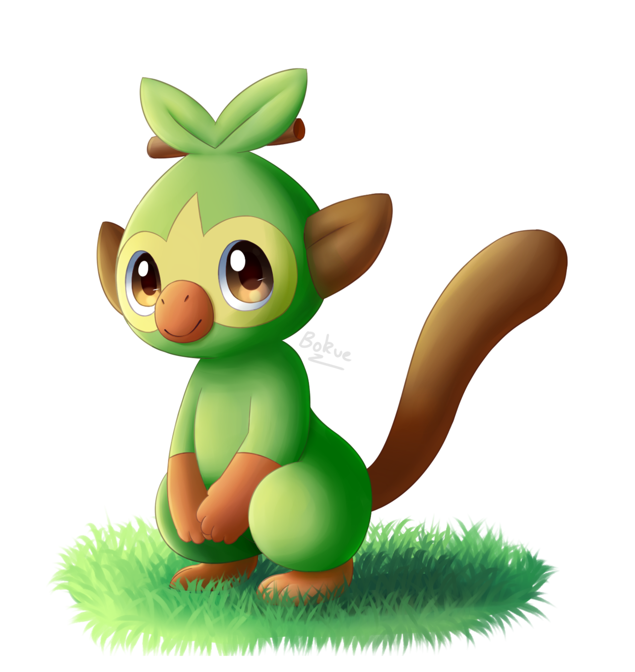 Grookey Pokemon PNG Picture