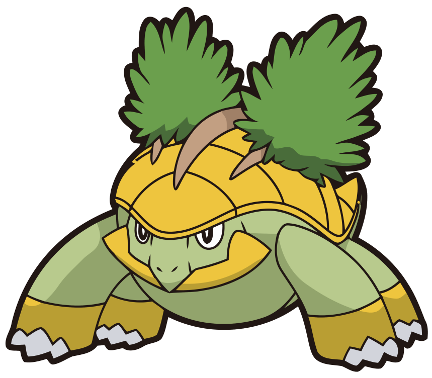Grotle Pokemon PNG File