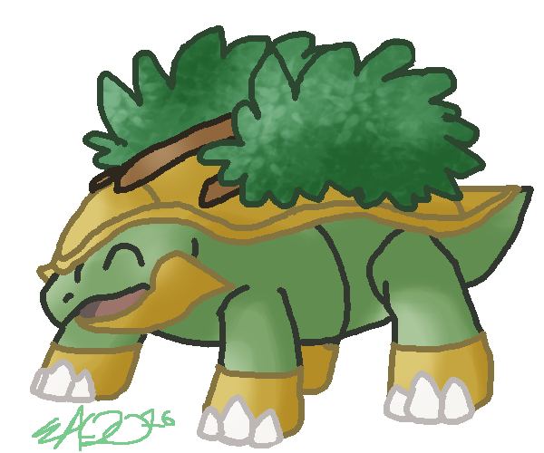 Grotle Pokemon PNG Free Download