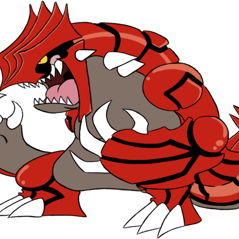Groudon Pokemon PNG Isolated Pic