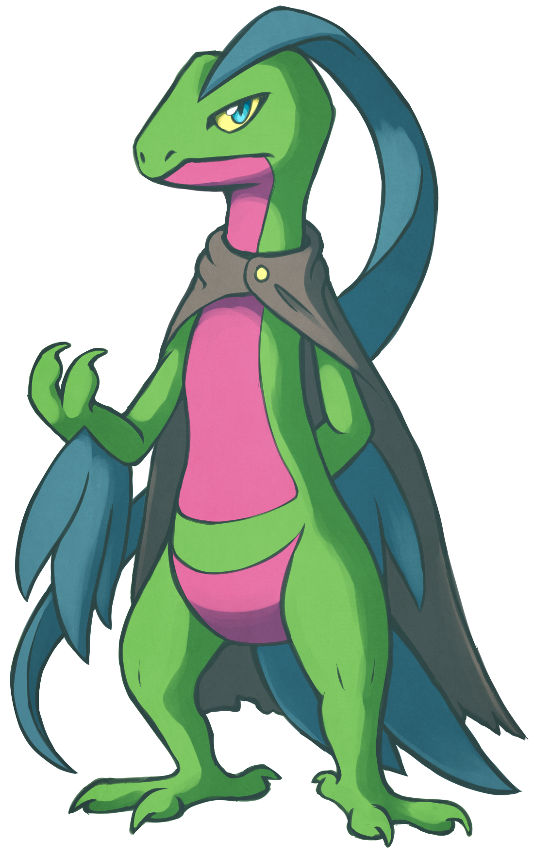Grovyle Pokemon PNG Isolated Transparent
