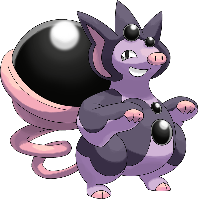 Grumpig Pokemon PNG Isolated File