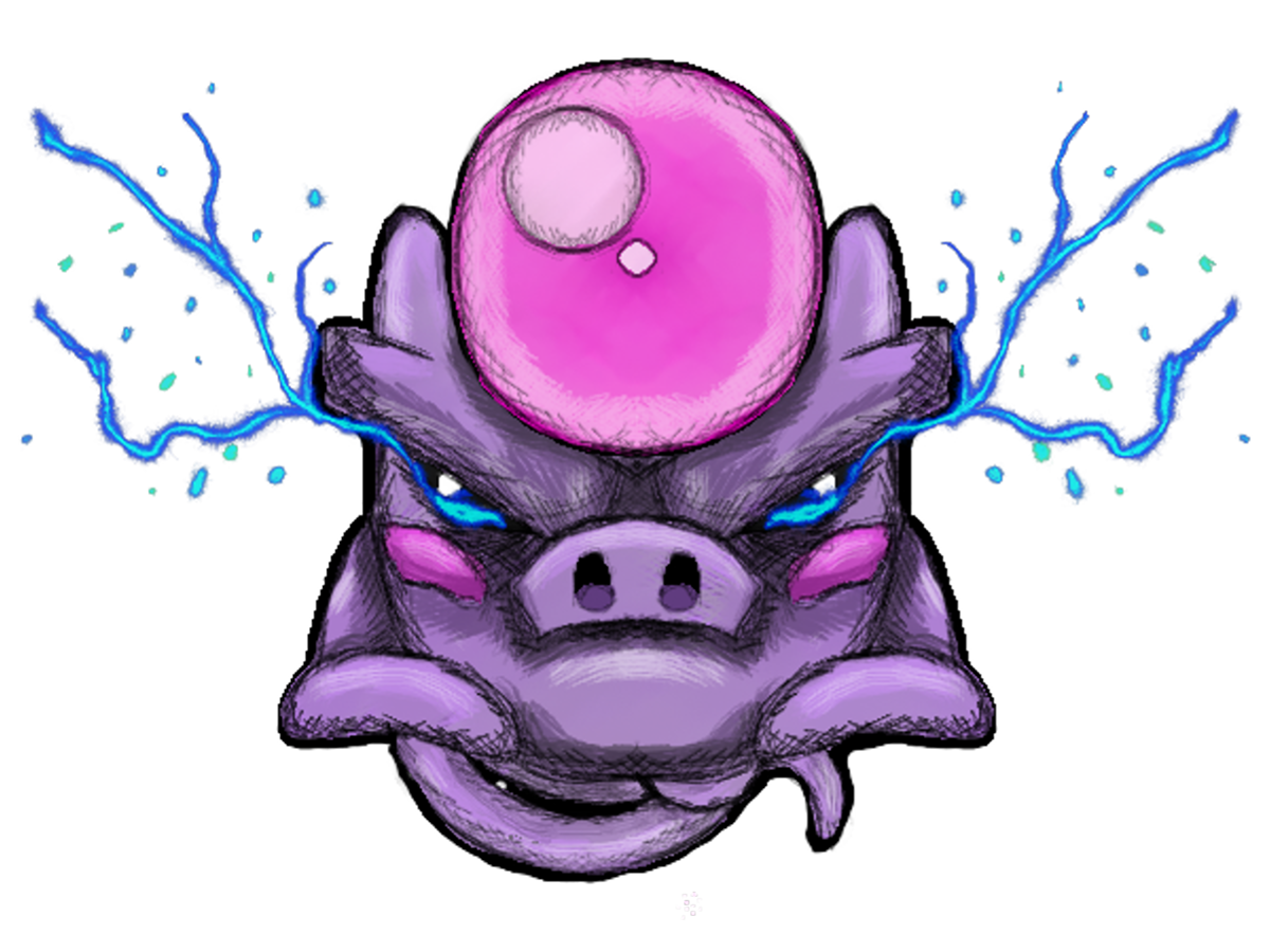 Grumpig Pokemon PNG Isolated HD