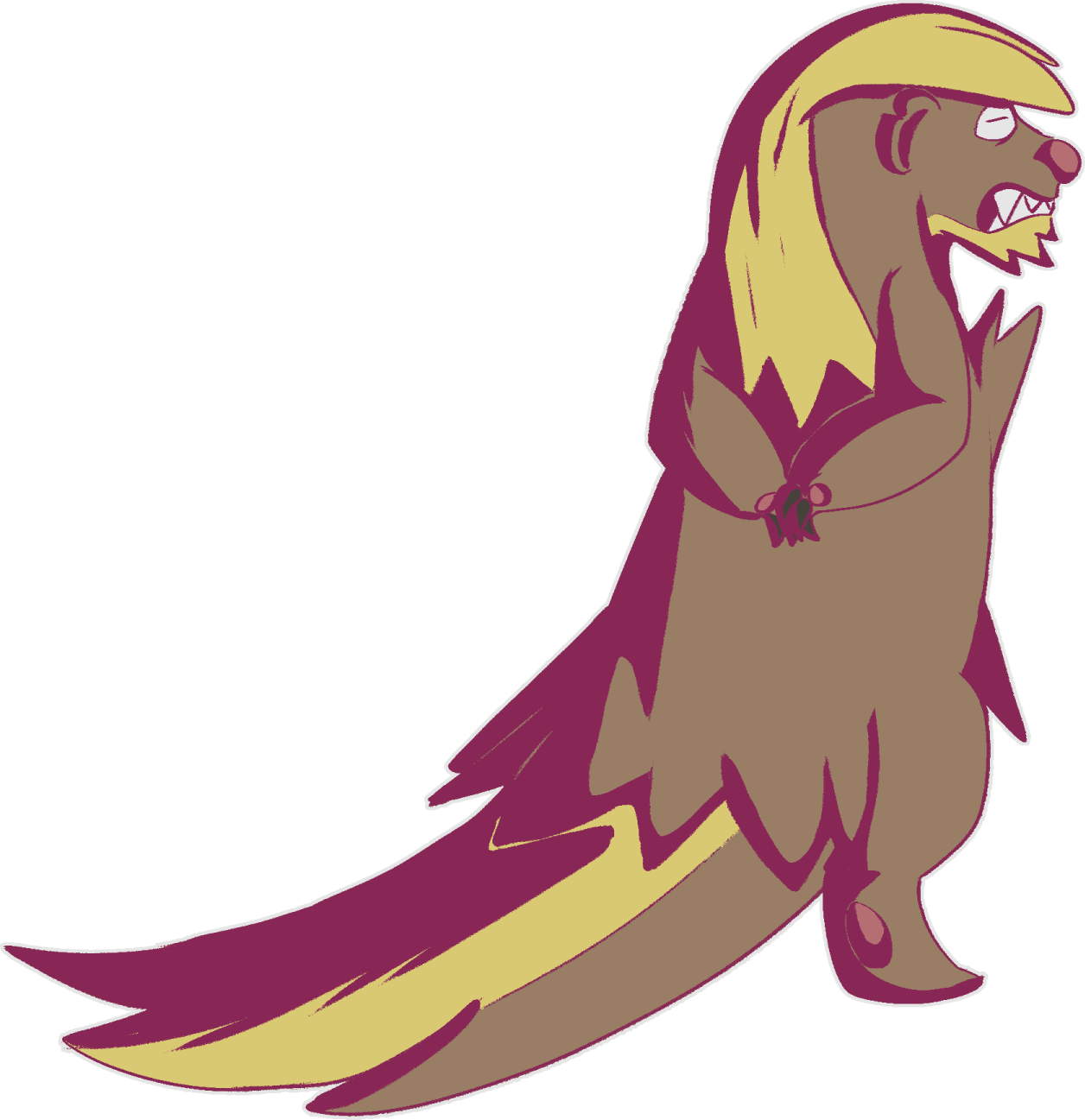 Gumshoos Pokemon PNG Isolated HD