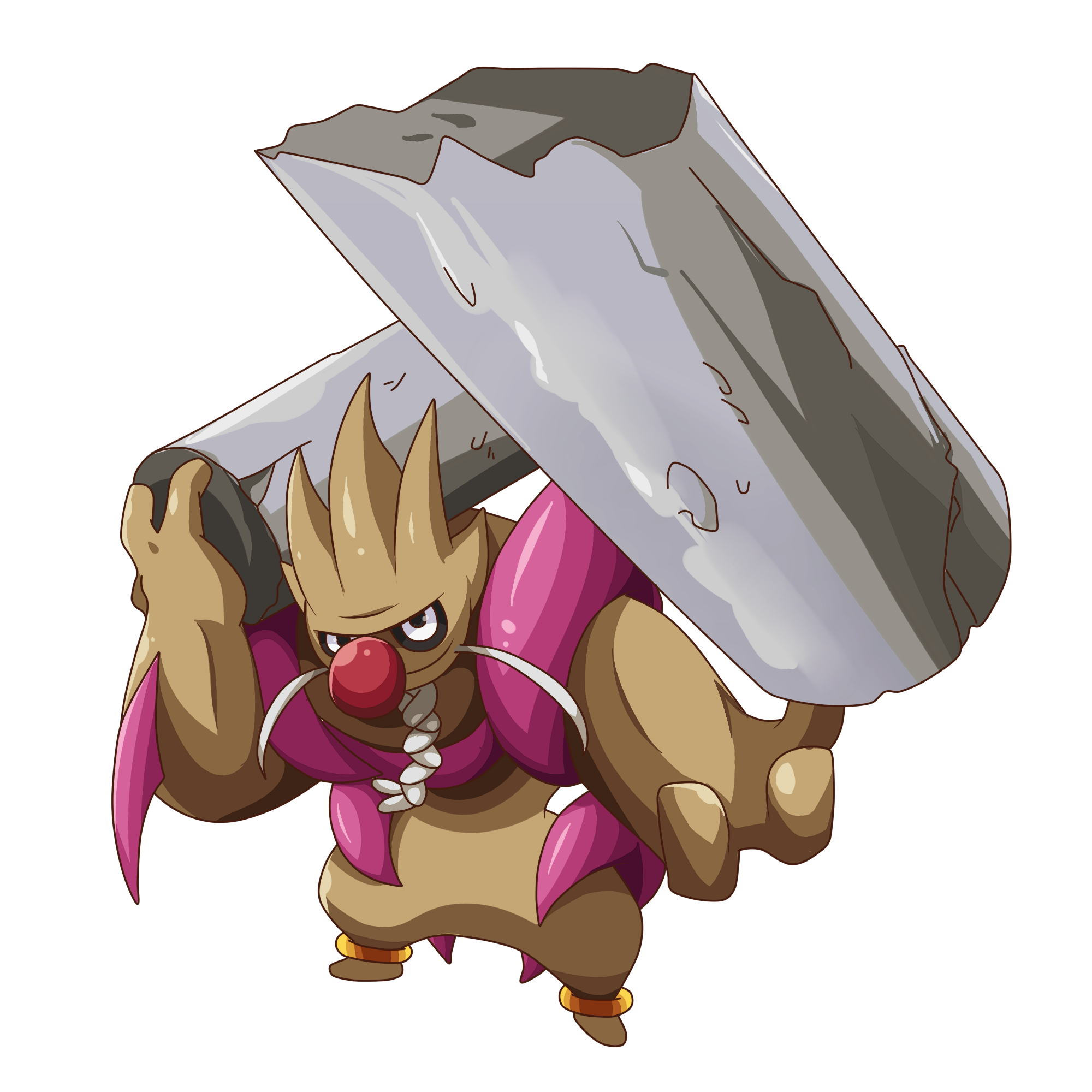 Gurdurr Pokemon PNG Image