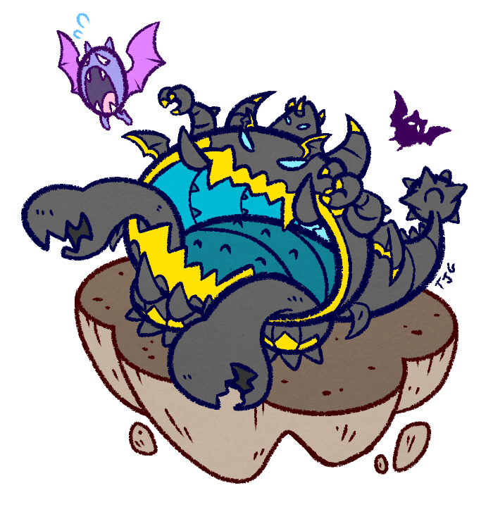 Guzzlord Pokemon PNG Clipart