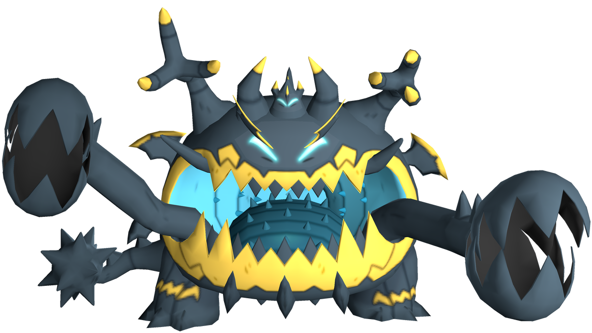 Guzzlord Pokemon PNG Isolated HD