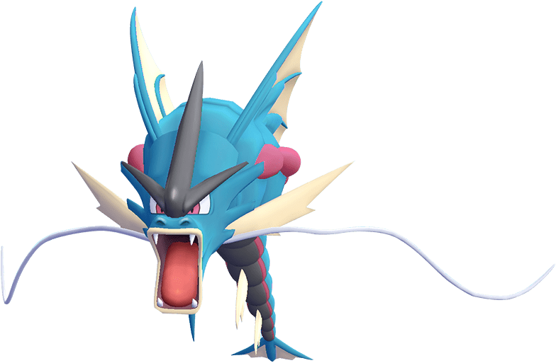 Gyarados Pokemon PNG Isolated Clipart