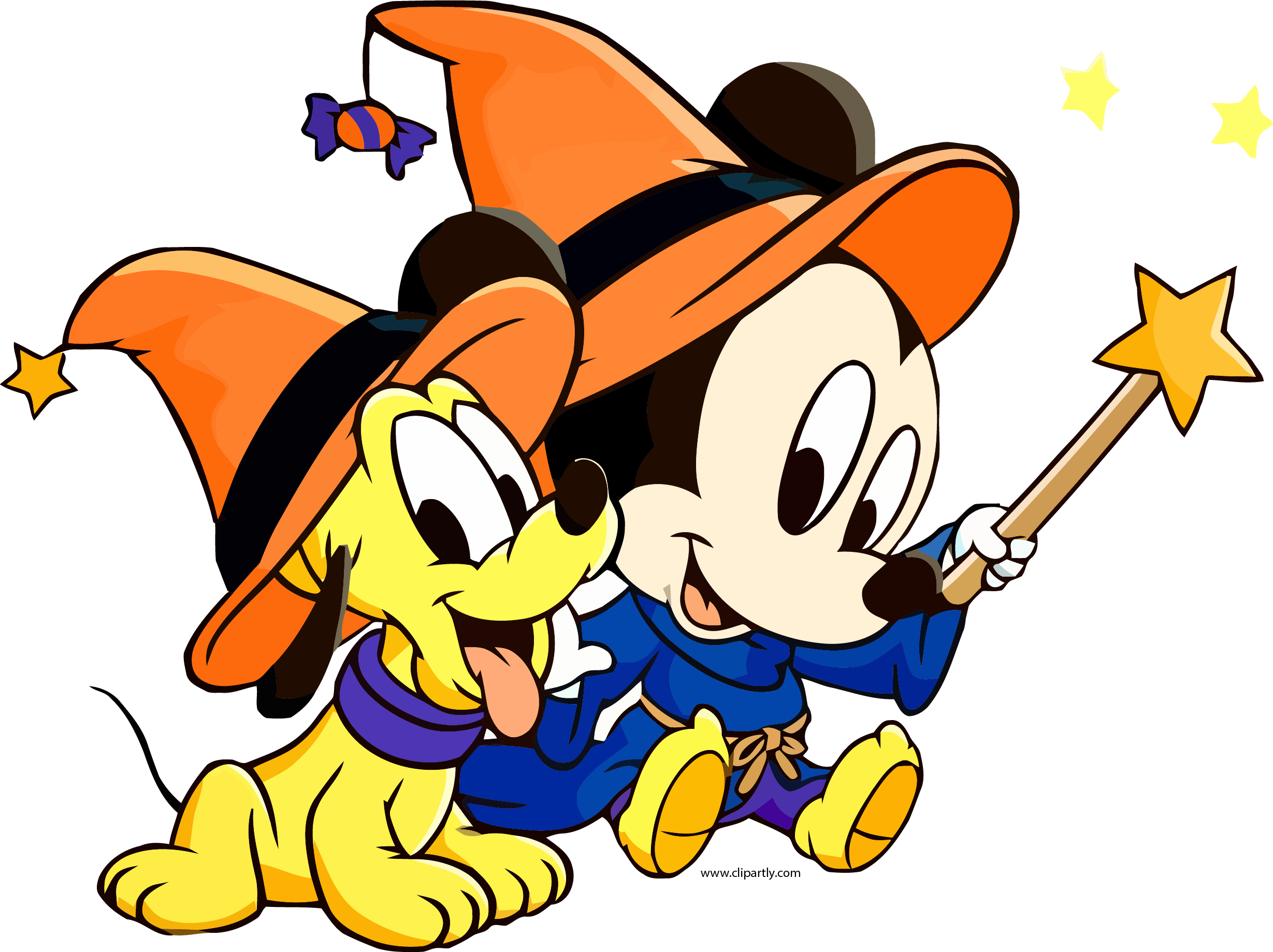 Halloween At Disneyland PNG Isolated HD